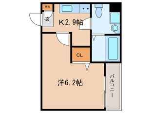 CRASTINE切戸町2丁目の物件間取画像